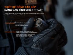 Đèn pin tác chiến - chiến thuật Fenix TK17