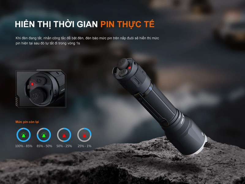 Đèn pin tác chiến - chiến thuật Fenix TK17