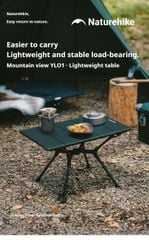 Naturehike CNK2550JJ021 - Bàn cắm trại hợp kim nhôm siêu nhẹ