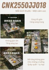 Naturehike CNK2550JJ018 - Bàn xếp cắm trại đơn giản, ứng dụng đa năng