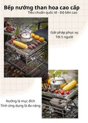Bếp nướng Campingmoon X-TWO dành cho 4-5 người