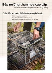 Bếp nướng Campingmoon X-TWO dành cho 4-5 người