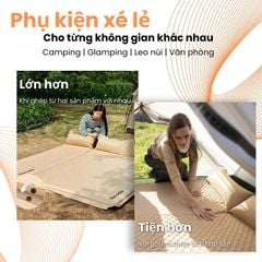 Naturehike CNH22DZ013 - Đệm hơi tự căng cắm trại nâng cấp