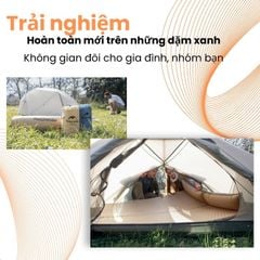 Naturehike CNH22DZ013 - Đệm hơi tự căng cắm trại nâng cấp