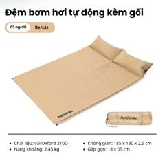 Naturehike CNH22DZ013 - Đệm hơi tự căng cắm trại nâng cấp