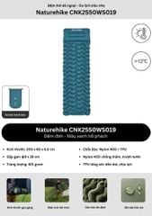 Đệm hơi cắm trại siêu nhẹ Naturehike CNK2550WS019 - FC01