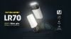 Đèn pin dã ngoại tính năng 2 trong 1 Nitecore LR70