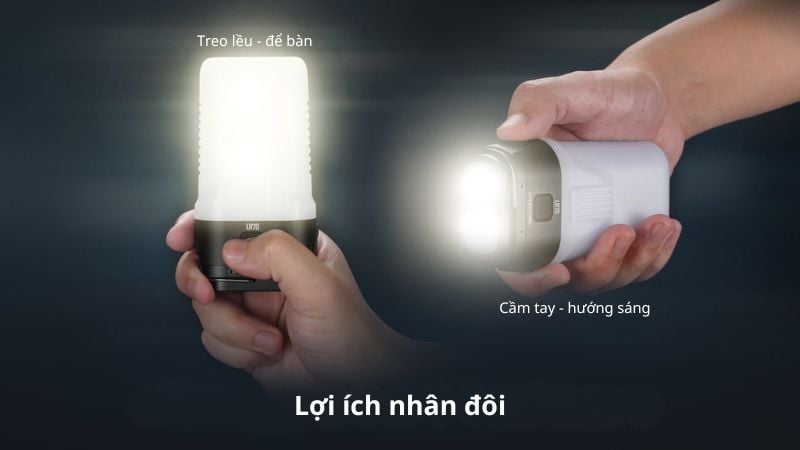 Đèn pin dã ngoại tính năng 2 trong 1 Nitecore LR70