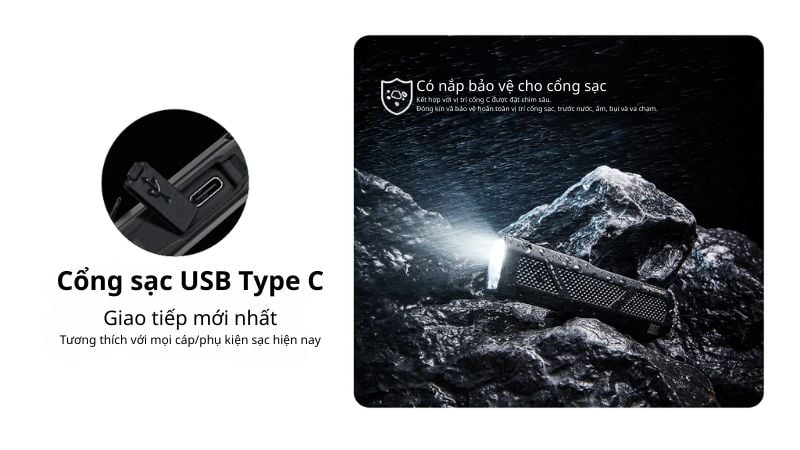 Nitecore EDC17 - Đèn pin cầm tay tự vệ đa năng
