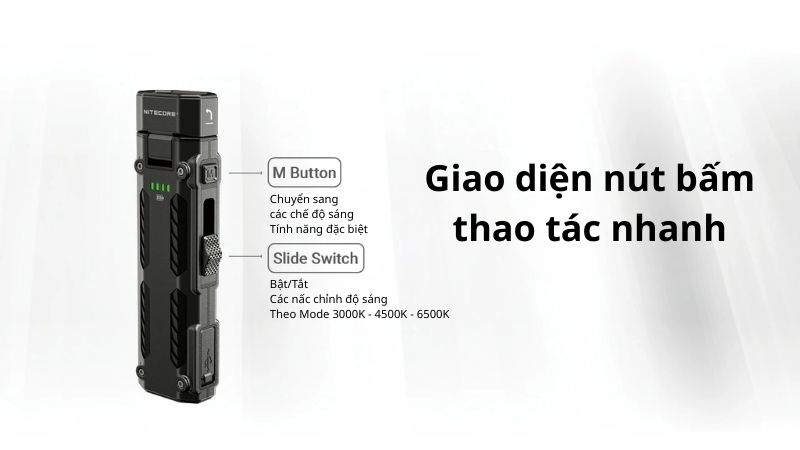 Đèn pin cầm tay Nitecore Ultra Slim EDC09