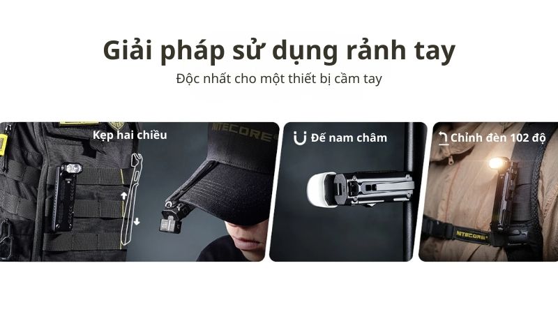Đèn pin cầm tay Nitecore Ultra Slim EDC09