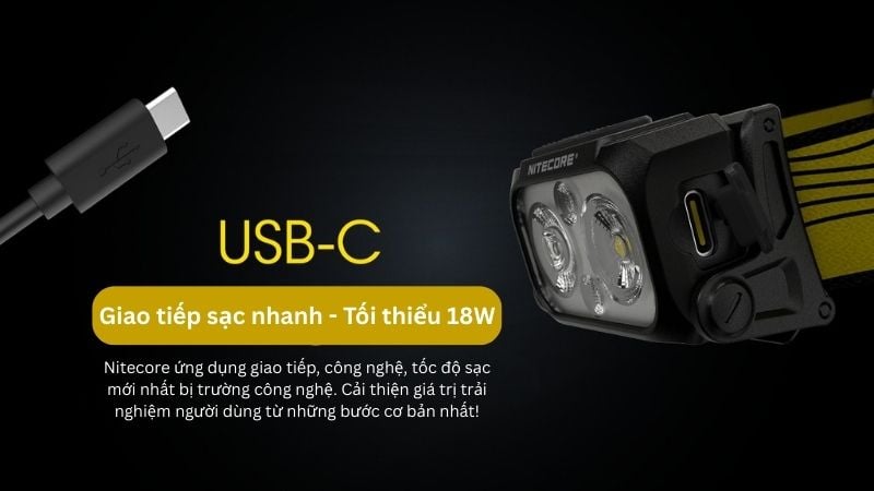 Nitecore NU25 - Đèn pin đeo đầu cho người năng động