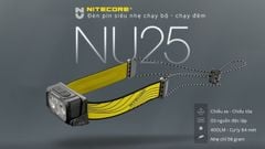 Nitecore NU25 - Đèn pin đeo đầu cho người năng động