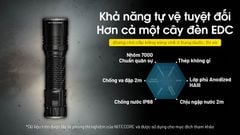 Nitecore EDC35 đèn pin tác chiến siêu sáng