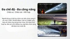 Đèn pin siêu sáng Compact Nitecore EX7 - 6000LM