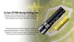 Đèn pin siêu sáng Compact Nitecore EX7 - 6000LM
