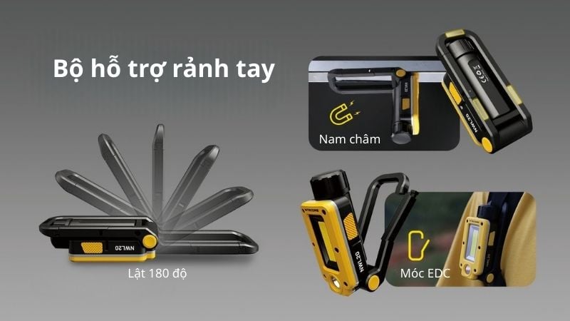 Đèn pin chiếu sáng đa năng Ntecore NWL20