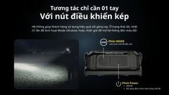 Đèn pin đội đầu Nitecore NU25 UL - Với dây đeo không trọng lực