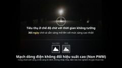 Đèn pin đội đầu Nitecore NU25 UL - Với dây đeo không trọng lực
