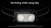 Đèn pin đội đầu Nitecore NU25 UL - Với dây đeo không trọng lực