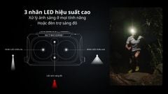 Đèn pin đội đầu Nitecore NU25 UL - Với dây đeo không trọng lực