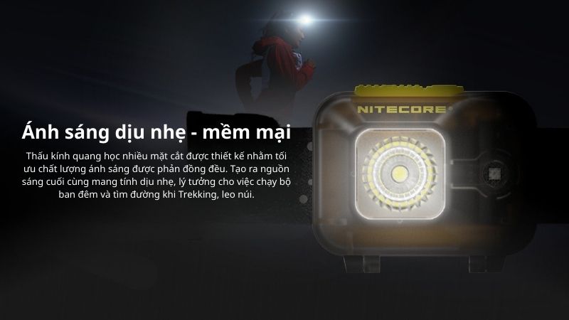 Nitecore HA13 - Đèn pin đội đầu đa năng với ánh sáng trắng