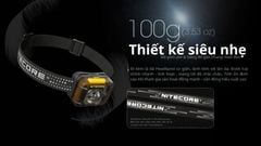 Nitecore HA13 - Đèn pin đội đầu đa năng với ánh sáng trắng