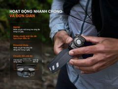 Đèn pin đội đầu Fenix HL12R V2.0 - Vỏ hợp kim nhôm