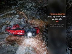 Đèn pin đội đầu chạy bộ siêu nhẹ Fenix HL16