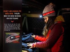 Đèn pin đội đầu chạy bộ siêu nhẹ Fenix HL16