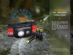 Đèn pin đội đầu chạy bộ siêu nhẹ Fenix HL16