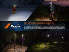 Đèn pin đội đầu Fenix HL18R-T V2.0 - Đèn pin chạy bộ siêu nhẹ