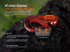 Đèn pin đội đầu Fenix HL18R-T V2.0 - Đèn pin chạy bộ siêu nhẹ