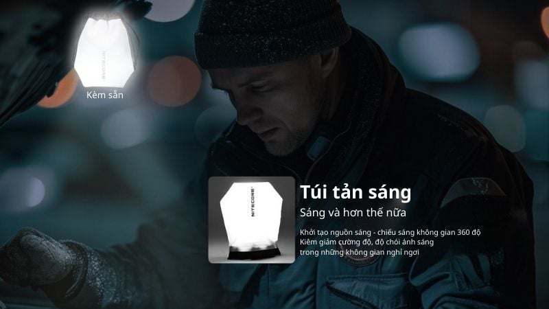 Nitecore NU53 - Đèn pin kỹ thuật, giám sát, dẫn đoàn