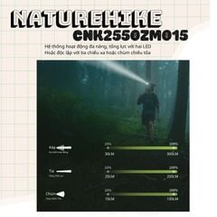 Naturehike CNK2550ZM015 - Đèn pin đội đầu cho hoạt động dã ngoại