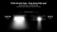 Nitecore HC60 UHE - Đèn pin nâng cao cho hoạt động ngoài trời