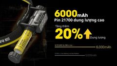 Nitecore HC70 UHE - Đèn pin đội đầu tiêu chuẩn kỹ thuật cao