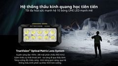 Đèn pin đội đầu Nitecore HU2000 - Đèn pin gắn ngoài, hiệu suất cấp chuyên gia