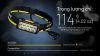Đèn pin đội đầu Nitecore HU2000 - Đèn pin gắn ngoài, hiệu suất cấp chuyên gia