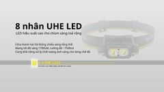 Đèn pin đội đầu dã ngoại hiệu năng cao Nitecore NU45