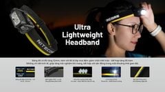 Đèn pin đội đầu dã ngoại hiệu năng cao Nitecore NU45