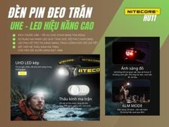 Đèn pin đội đầu phổ thông - đa năng Nitecore HA11