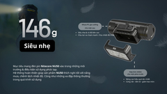 Nitecore NU50 đèn pin đội đầu - Đèn pin sử dụng Li-ion 21700