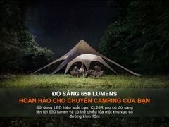 Đèn pin cắm trại sáng 650LM Fenix CL26R