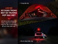 Đèn pin cắm trại sáng 650LM Fenix CL26R
