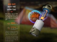 Đèn pin cắm trại sáng 650LM Fenix CL26R