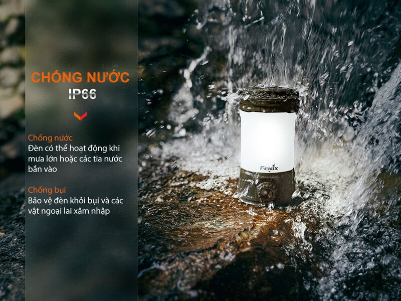 Đèn pin cắm trại sáng 650LM Fenix CL26R