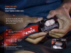Đèn pin chạy bộ đường dài Fenix HM65R-T V2.0 - Đèn pin đội đầu 1600LM