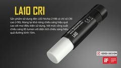 Đèn pin siêu mini Nitecore LA10 cắm trại, dã ngoại, phòng thân