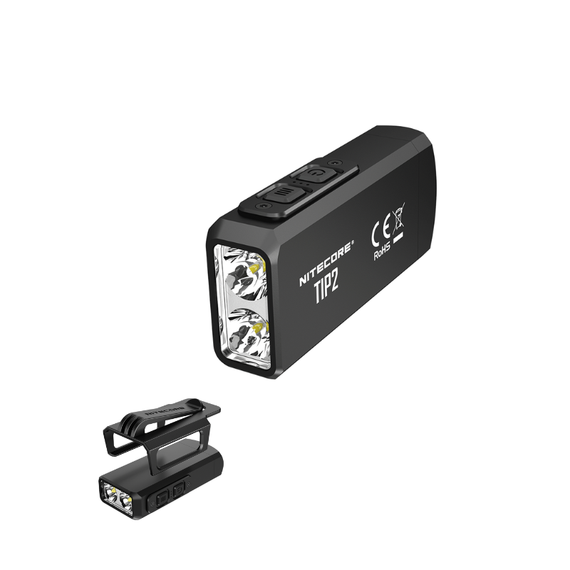 Đèn pin móc khoá Mini Nitecore TIP2 - Đèn pin tự vệ cá nhân đa dụng